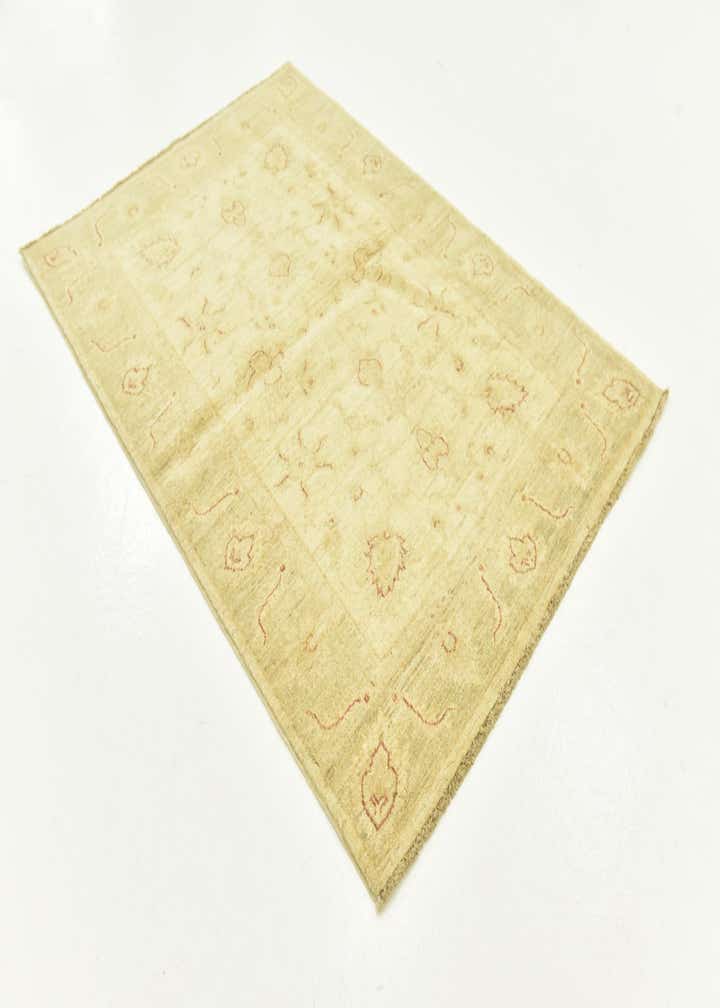 3' 5 x 4' 11 Hand Knotted Peshawar Ziegler Rug