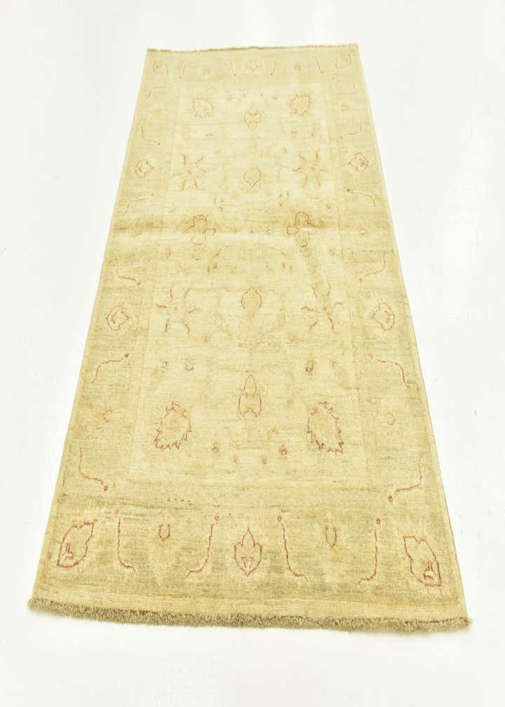 3' 5 x 4' 11 Hand Knotted Peshawar Ziegler Rug