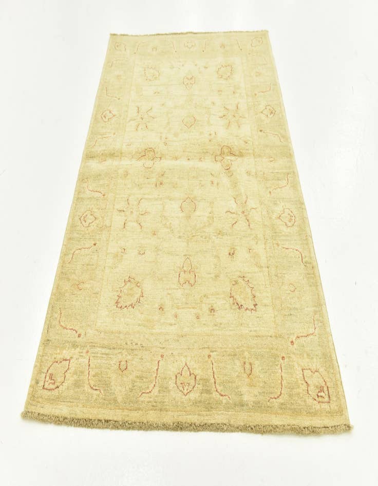 Detail image of 3' 5 x 4' 11 Hand Knotted Peshawar Ziegler Rug