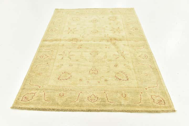 105cm x 150cm Hand Knotted Peshawar Ziegler Rug