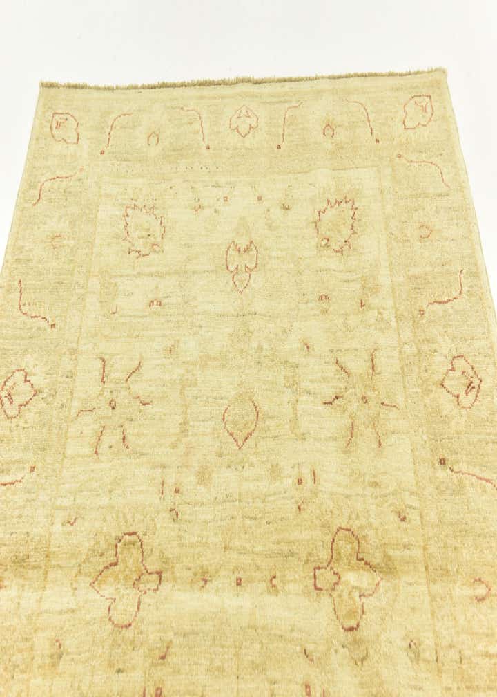 3' 5 x 4' 11 Hand Knotted Peshawar Ziegler Rug