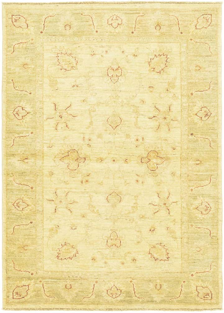 3' 5 x 4' 11 Hand Knotted Peshawar Ziegler Rug