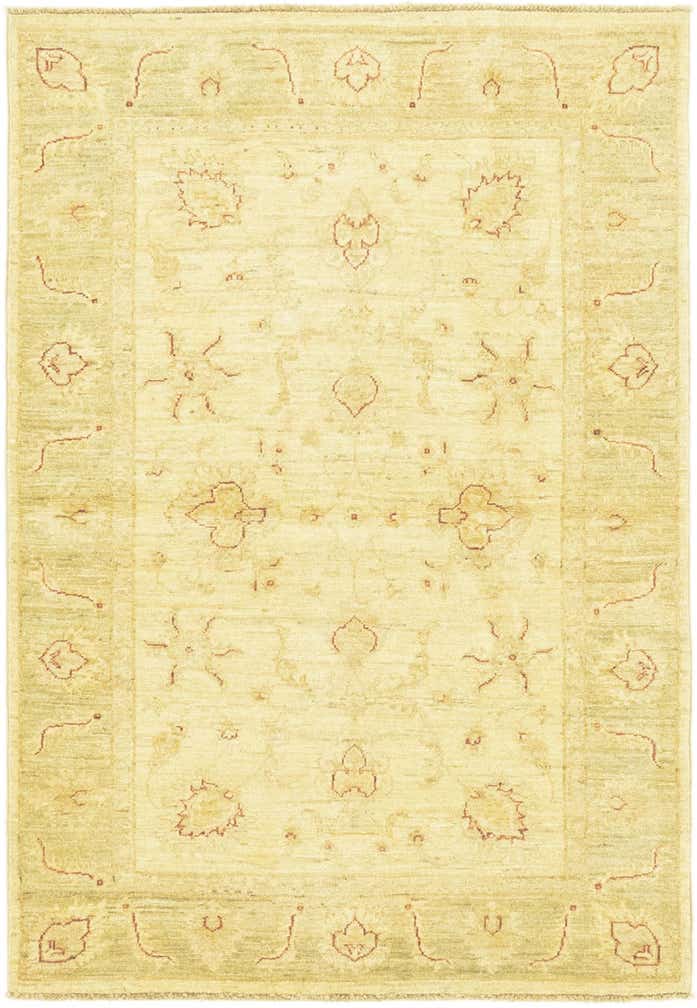 105cm x 150cm Hand Knotted Peshawar Ziegler Rug