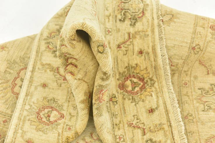 Detail image of 3' 4 x 5' Hand Knotted Peshawar Ziegler Rug