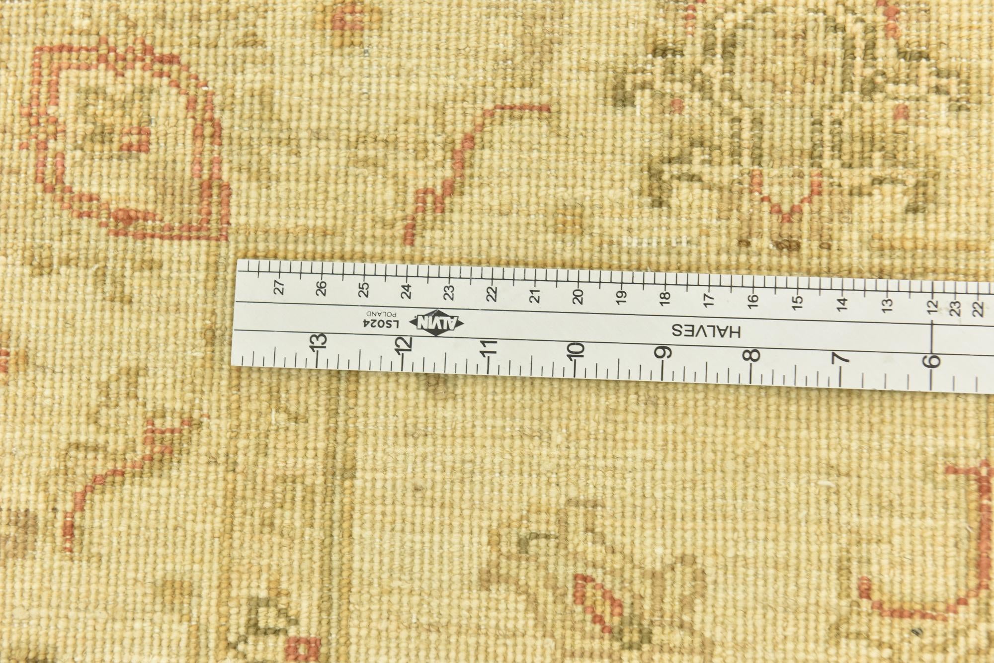 3' 4 x 5' Hand Knotted Peshawar Ziegler Rug
