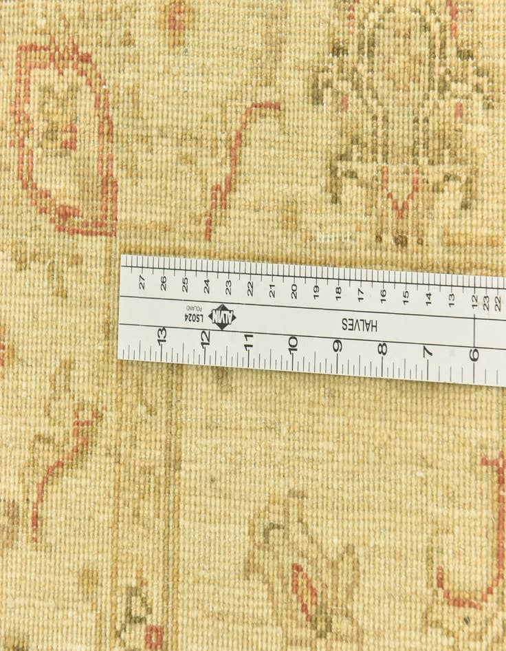 Detail image of 3' 4 x 5'  Hand Knotted Peshawar Ziegler Rug