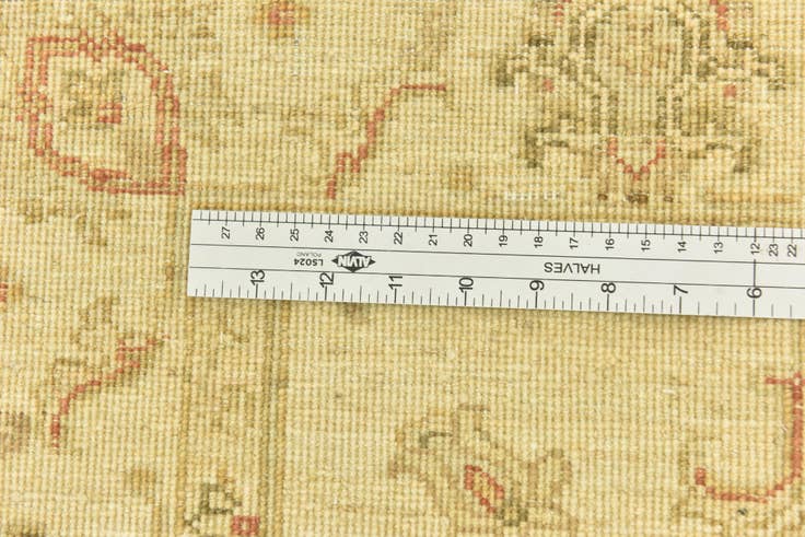 Detail image of 3' 4 x 5' Hand Knotted Peshawar Ziegler Rug