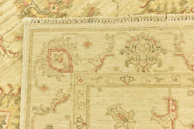 Detail image of 3' 4 x 5' Hand Knotted Peshawar Ziegler Rug