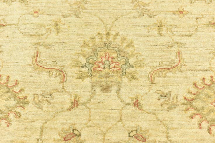 Detail image of 3' 4 x 5' Hand Knotted Peshawar Ziegler Rug
