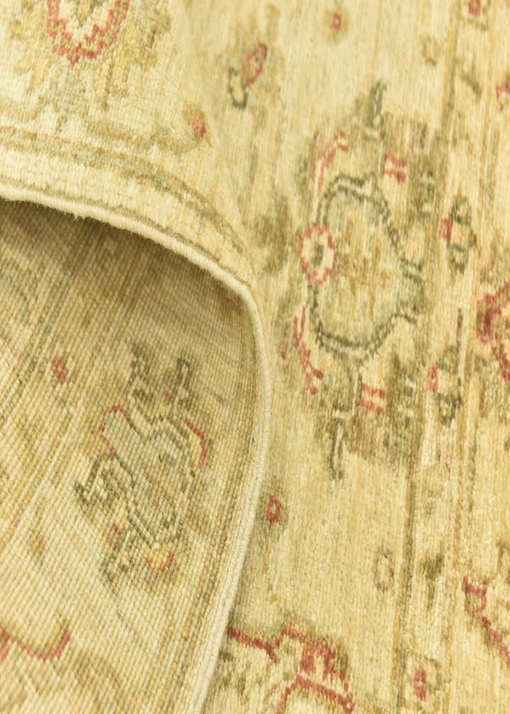 3' 4 x 5' Hand Knotted Peshawar Ziegler Rug