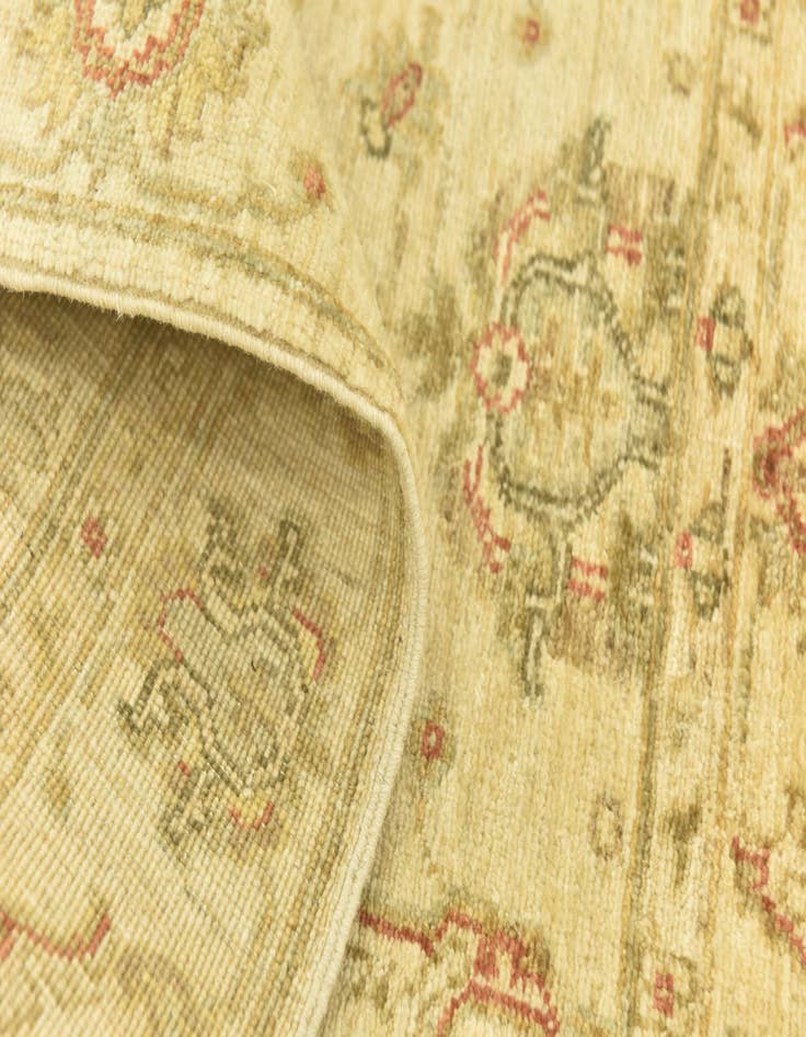 Detail image of 3' 4 x 5' Hand Knotted Peshawar Ziegler Rug