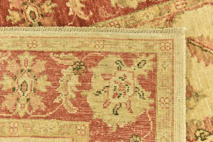 3' 4 x 5' Hand Knotted Peshawar Ziegler Rug