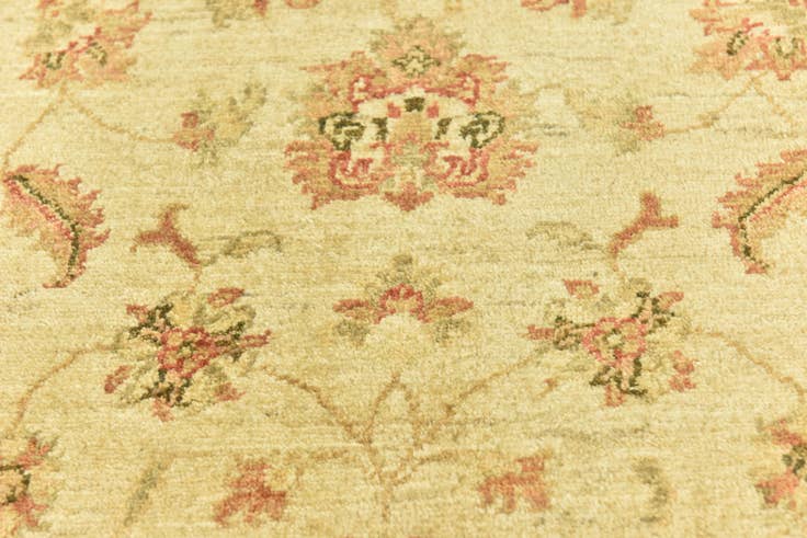 Detail image of 3' 4 x 5' Hand Knotted Peshawar Ziegler Rug