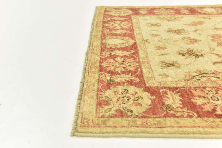 3' 4 x 5' Hand Knotted Peshawar Ziegler Rug