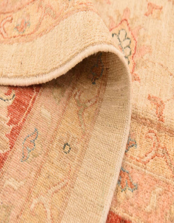 Detail image of 13' 1 x 17' 5  Hand Knotted Peshawar Ziegler Rug