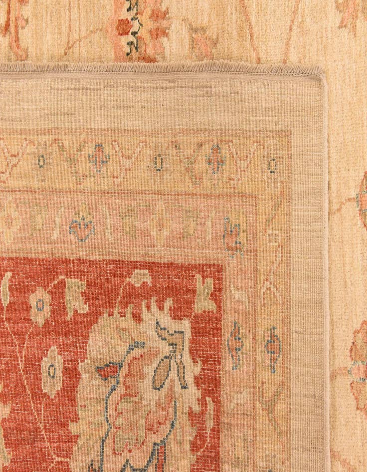 Detail image of 13' 1 x 17' 5  Hand Knotted Peshawar Ziegler Rug