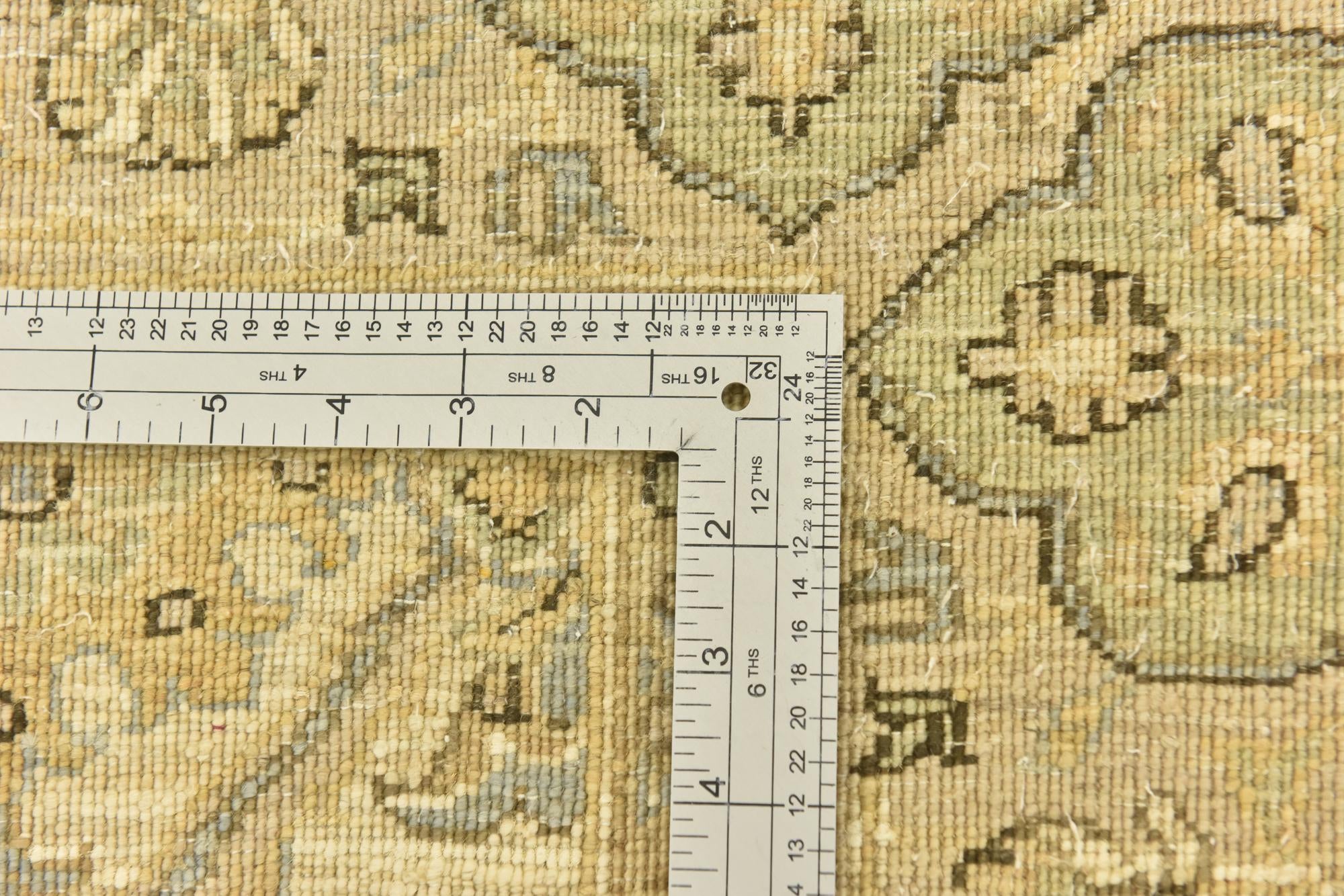 5' 6 x 7' 6 Hand Knotted Peshawar Ziegler Rug