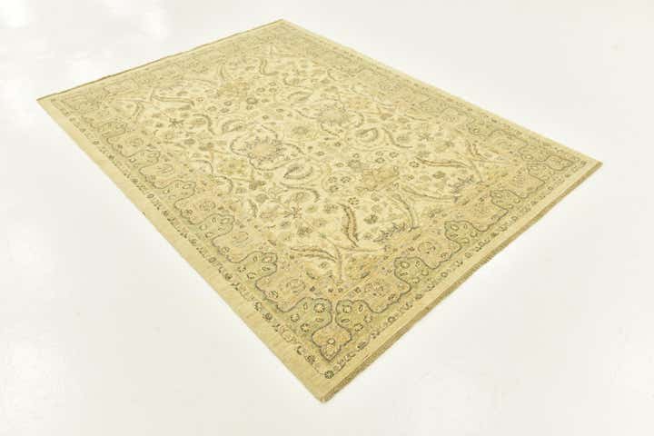 5' 6 x 7' 6 Hand Knotted Peshawar Ziegler Rug