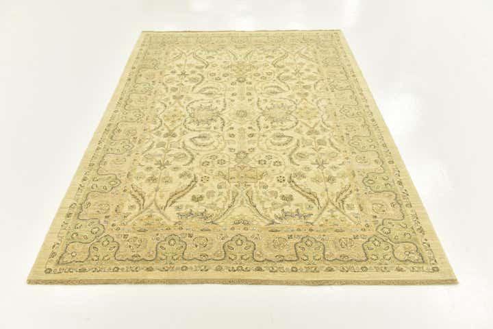 5' 6 x 7' 6 Hand Knotted Peshawar Ziegler Rug