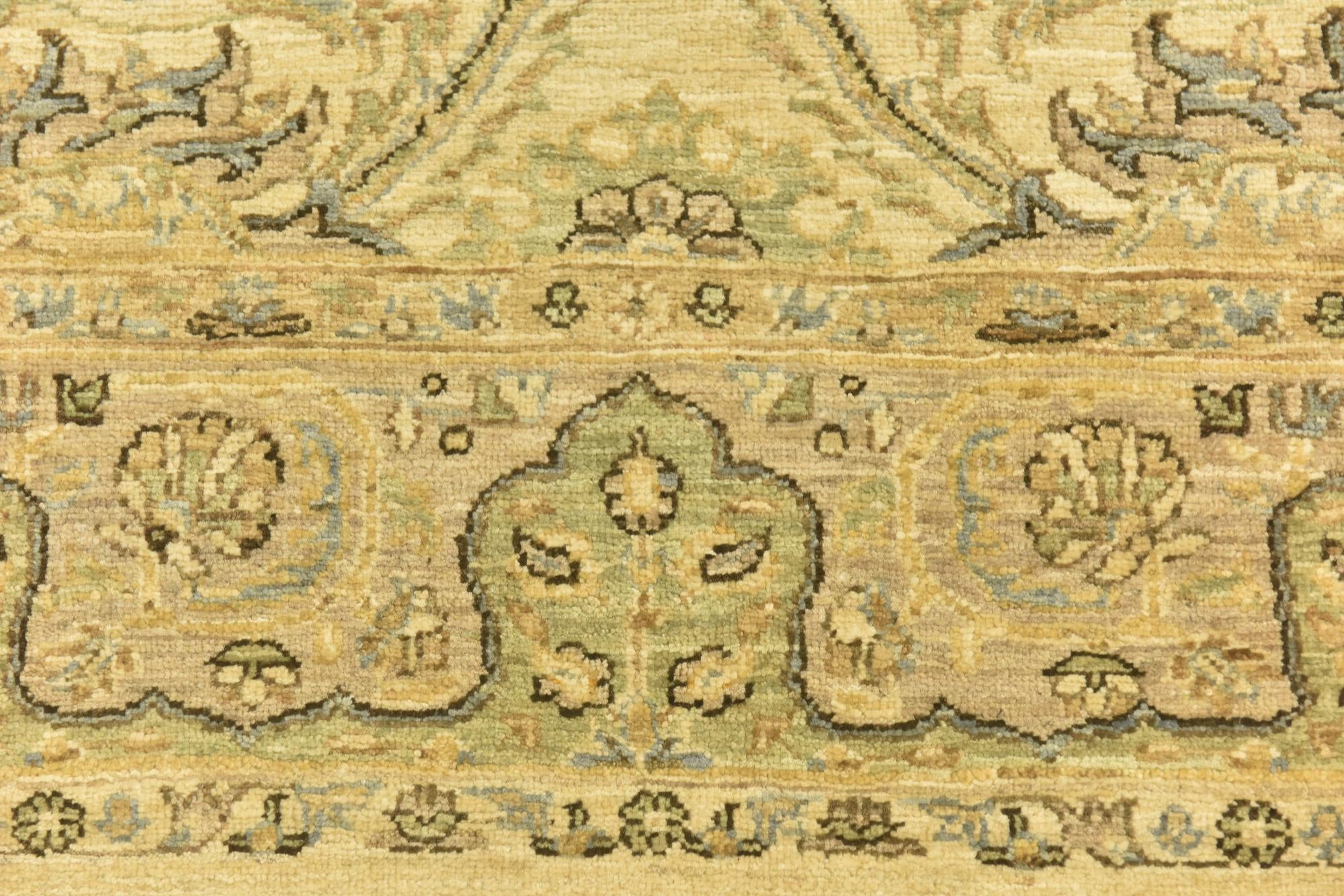 5' 6 x 7' 6 Hand Knotted Peshawar Ziegler Rug