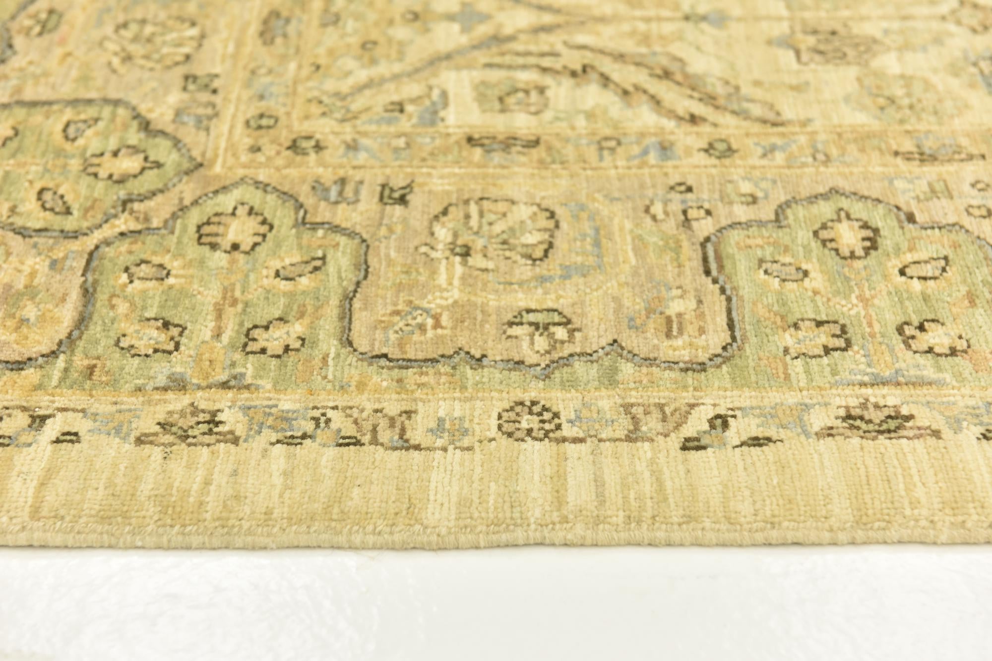 5' 6 x 7' 6 Hand Knotted Peshawar Ziegler Rug