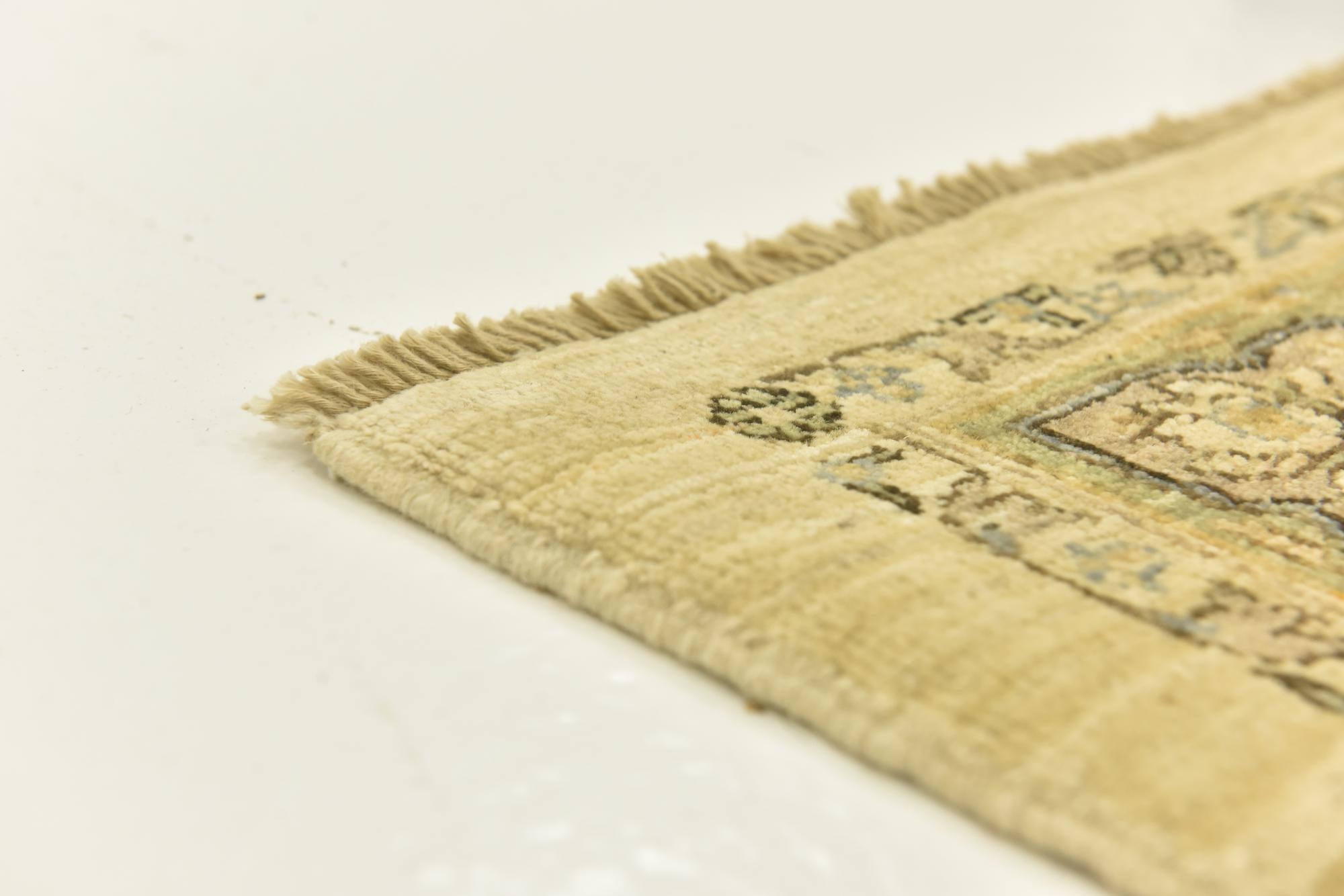 5' 6 x 7' 6 Hand Knotted Peshawar Ziegler Rug