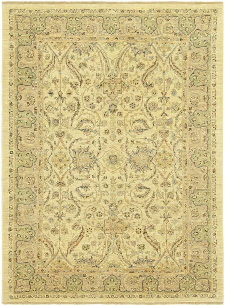 5' 6 x 7' 6 Hand Knotted Peshawar Ziegler Rug