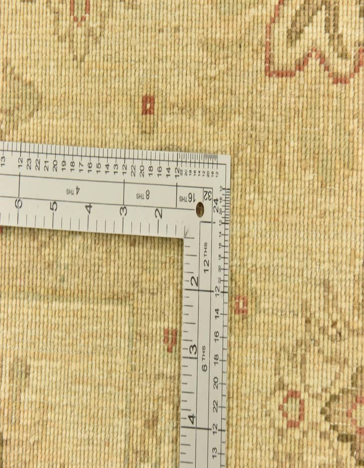 Detail image of 5' 9 x 7' 8  Hand Knotted Peshawar Ziegler Rug