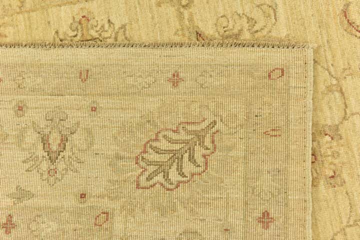 5' 9 x 7' 8 Hand Knotted Peshawar Ziegler Rug