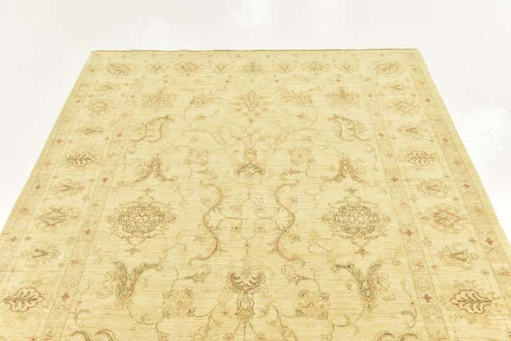 5' 9 x 7' 8 Hand Knotted Peshawar Ziegler Rug