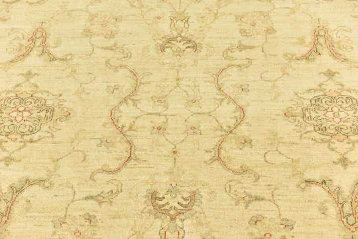 5' 9 x 7' 8 Hand Knotted Peshawar Ziegler Rug