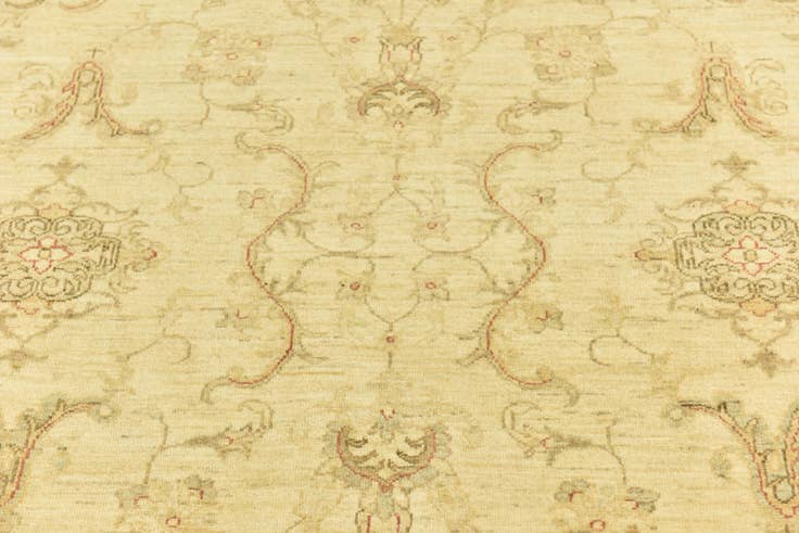 Detail image of 5' 9 x 7' 8 Hand Knotted Peshawar Ziegler Rug