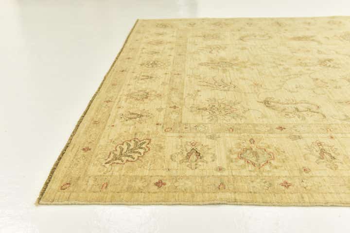 5' 9 x 7' 8 Hand Knotted Peshawar Ziegler Rug