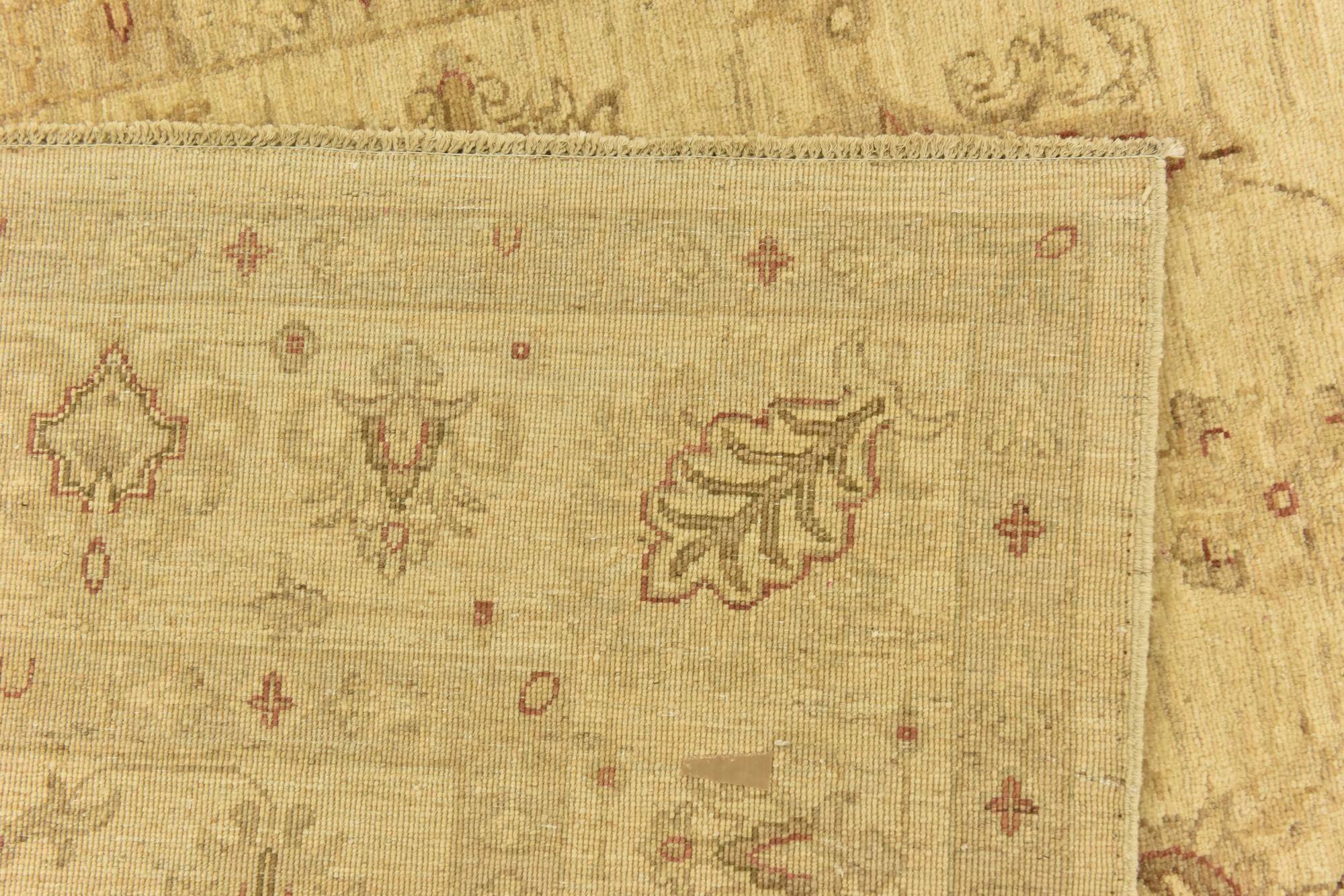 5' 7 x 7' 9 Hand Knotted Peshawar Ziegler Rug