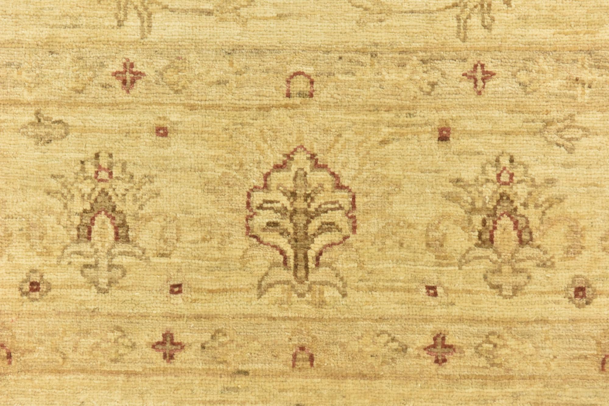 5' 7 x 7' 9 Hand Knotted Peshawar Ziegler Rug