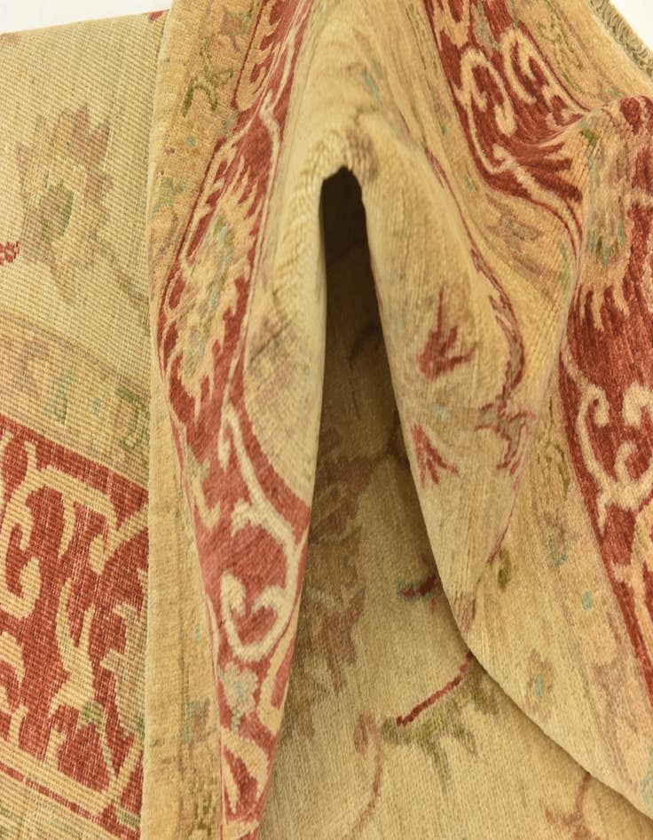 Detail image of 5' 9 x 7' 10  Hand Knotted Peshawar Ziegler Rug