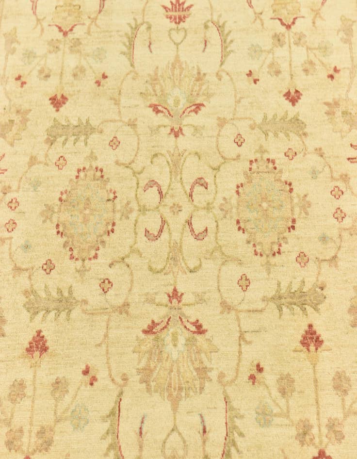 Detail image of 5' 9 x 7' 10  Hand Knotted Peshawar Ziegler Rug