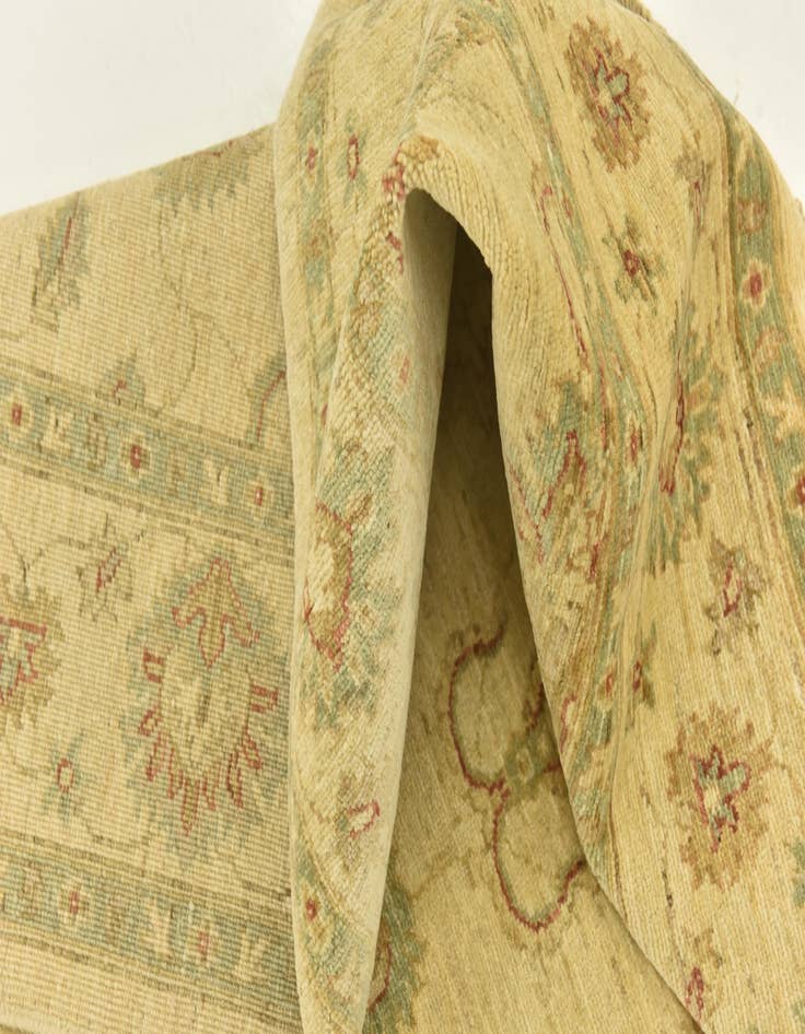 Detail image of 5' 9 x 8' 2  Hand Knotted Peshawar Ziegler Rug