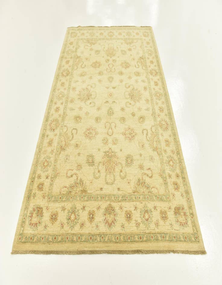 Detail image of 5' 9 x 8' 2  Hand Knotted Peshawar Ziegler Rug