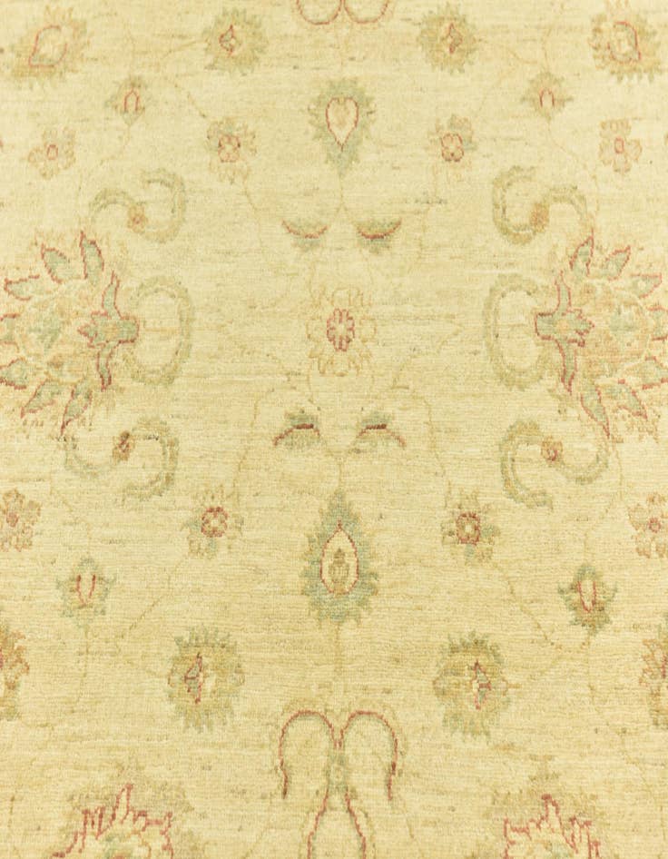 Detail image of 5' 9 x 8' 2  Hand Knotted Peshawar Ziegler Rug