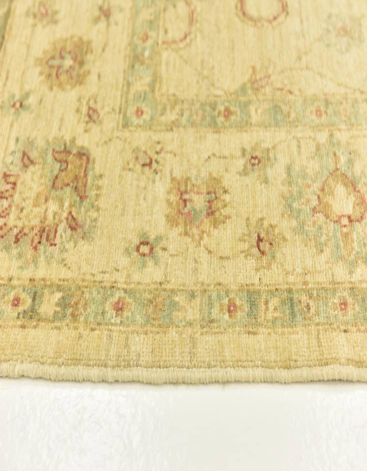 Detail image of 5' 9 x 8' 2  Hand Knotted Peshawar Ziegler Rug