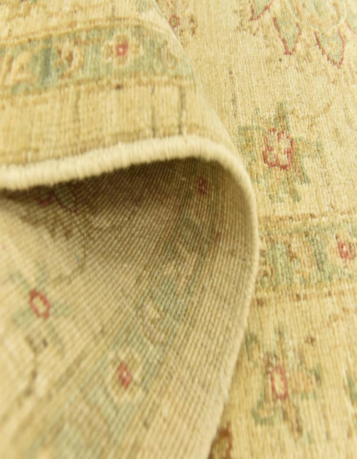 Detail image of 5' 9 x 8' 2  Hand Knotted Peshawar Ziegler Rug