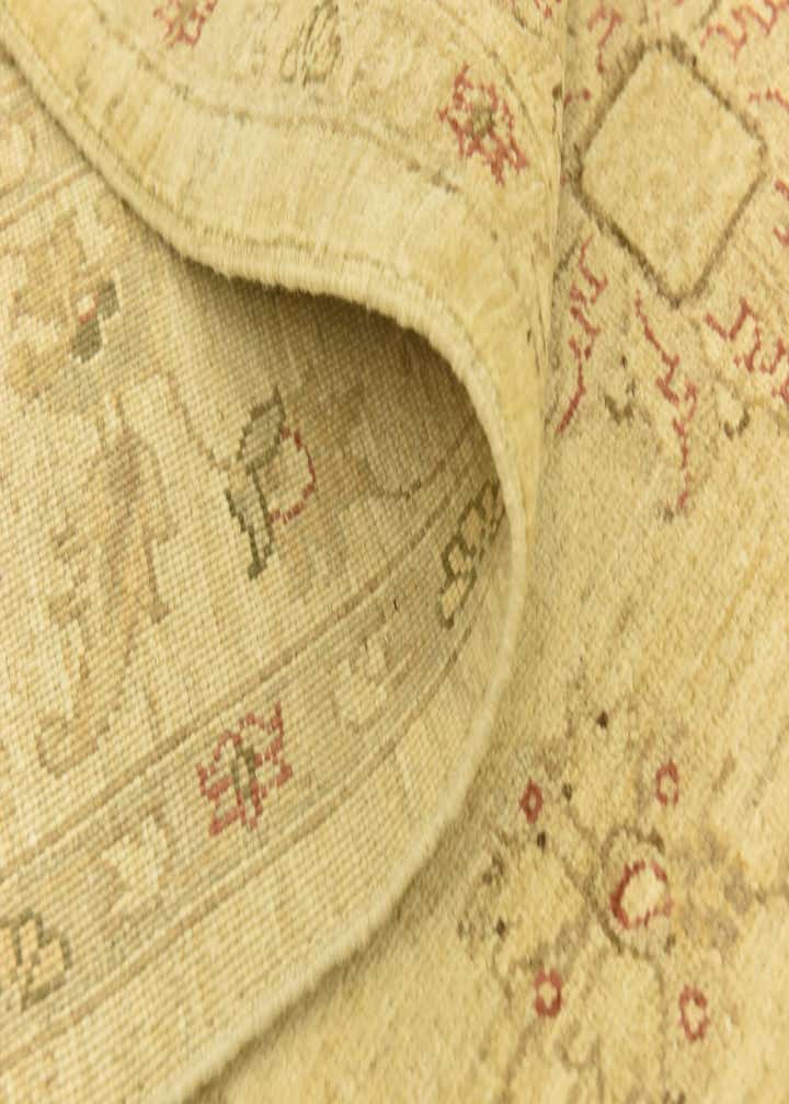 5' 6 x 8' Hand Knotted Peshawar Ziegler Rug