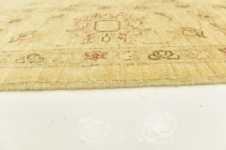 5' 6 x 8' Hand Knotted Peshawar Ziegler Rug
