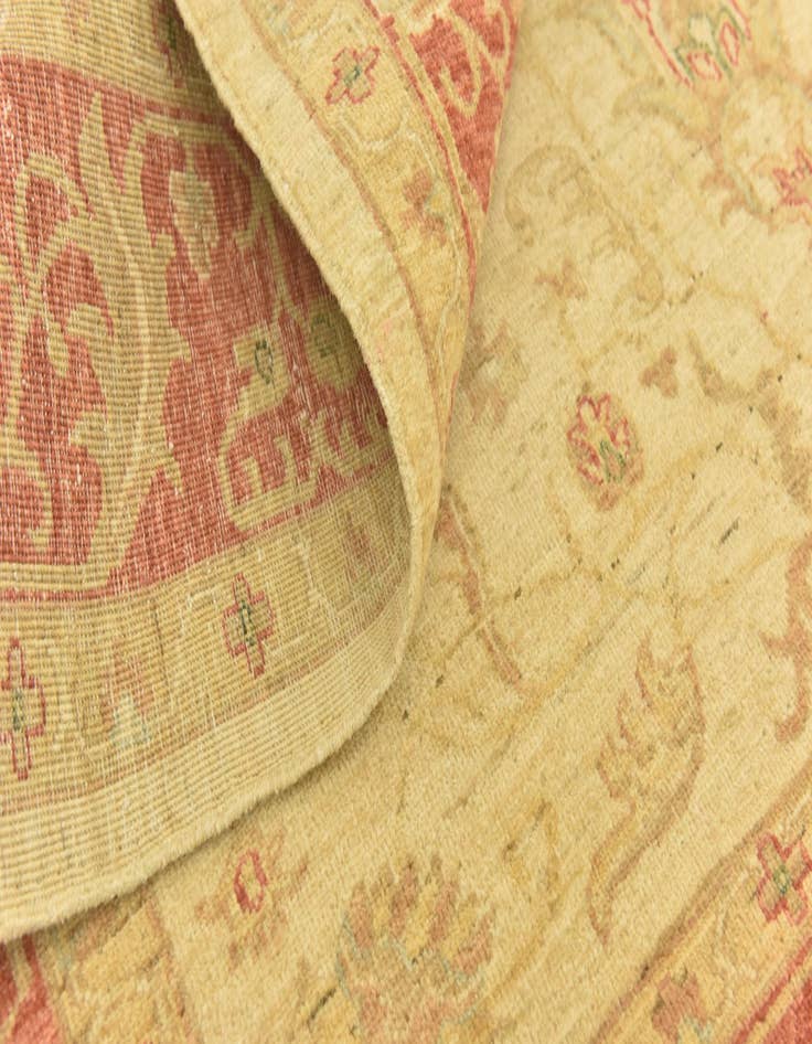 Detail image of 5' 9 x 6' 8  Hand Knotted Peshawar Ziegler Rug