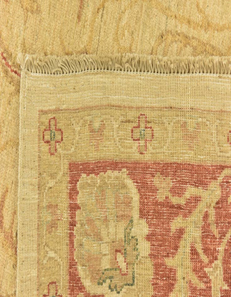 Detail image of 5' 9 x 6' 8  Hand Knotted Peshawar Ziegler Rug