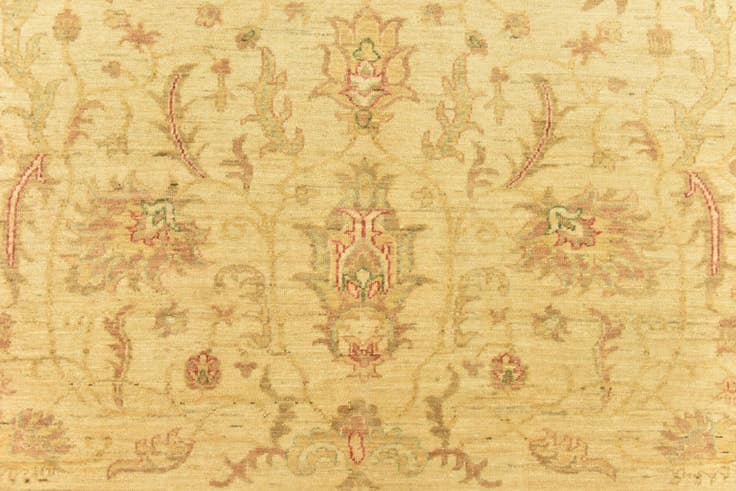 Detail image of 5' 9 x 6' 8 Hand Knotted Peshawar Ziegler Rug