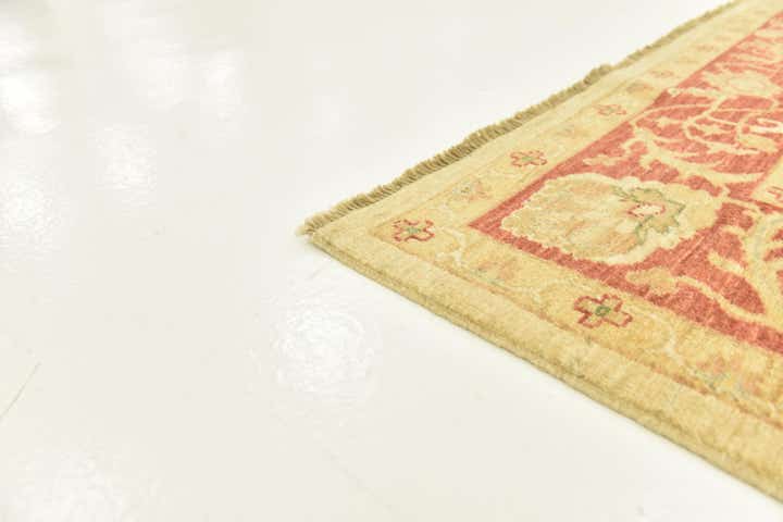 5' 9 x 6' 8 Hand Knotted Peshawar Ziegler Rug
