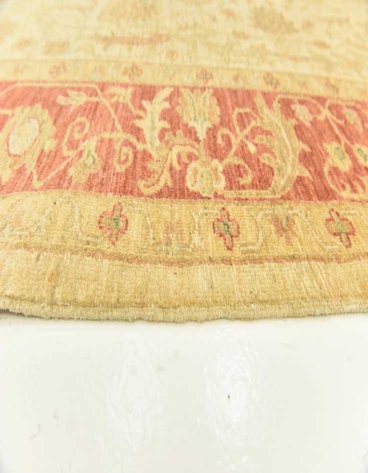 Detail image of 5' 9 x 6' 8  Hand Knotted Peshawar Ziegler Rug