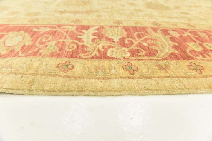 5' 9 x 6' 8 Hand Knotted Peshawar Ziegler Rug